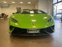 Usata Lamborghini Huracán 639 CV (469 kW) 2018 Verde Cabrio