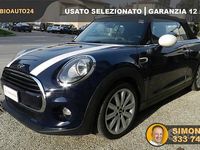 Usata Mini Cooper D Cabriolet 116 CV (85 kW) 2017 Blu Cabrio