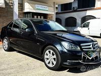 Usata Mercedes C220 Executive 136 CV (100 kW) 2012 Blu Berlina