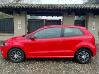 Usata VW Polo Trendline 60 CV (44 kW) 2017 Rosso Berlina