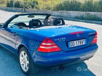 Usata Mercedes SLK200 192 CV (141 kW) 1999 Blu Cabrio