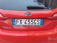 Usata Ford Fiesta Titanium 75 CV (55 kW) 2019 Rosso Utilitaria