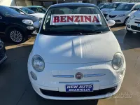 Usata Fiat 500 Lounge 69 CV (50 kW) 2008 Bianco Utilitaria