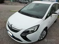 Usata Opel Zafira Tourer Cosmo 150 CV (110 kW) 2012 Bianco Monovolume