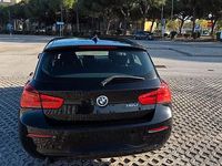Usata BMW 116 Sport Line 116 CV (85 kW) 2015 Nero Utilitaria