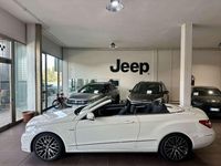 Usata Mercedes E220 Avantgarde 170 CV (125 kW) 2011 Bianco Cabrio