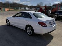 Usata Mercedes C180 Premium 116 CV (85 kW) 2016 Bianco Berlina