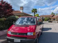 Usata VW T4 116 CV (85 kW) 1998 Rosso Furgone