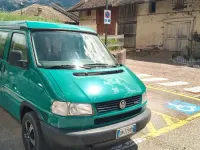 Usata VW T4 California 102 CV (75 kW) 1996 Verde Furgone