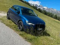 Usata Audi A1 Ambition 105 CV (77 kW) 2011 Blu Utilitaria