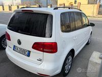 Usata VW Touran Comfortline 150 CV (110 kW) 2012 Bianco Monovolume