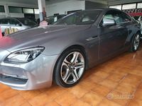 Usata BMW 640 Efficient Dynamics 313 CV (230 kW) 2012 Grigio Coupé
