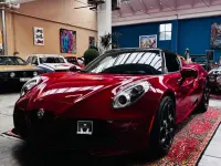 Usata Alfa Romeo 4C 240 CV (176 kW) 2016 Rosso Cabrio