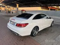 Usata Mercedes E220 184 CV (135 kW) 2017 Bianco Coupé