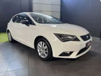 Usata Seat Leon Style 105 CV (77 kW) 2013 Bianco Berlina