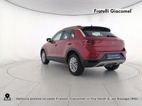 Usata VW T-Roc Life 110 CV (80 kW) 2023 Kings red metallizzato SUV