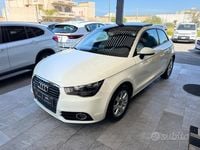 Usata Audi A1 Attraction 90 CV (66 kW) 2012 Bianco Utilitaria