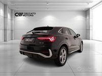 Usata Audi Q3 Sportback S-Line 150 CV (110 kW) 2019 Nero SUV
