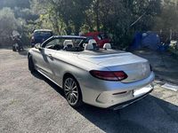 Usata Mercedes C220 Premium 194 CV (142 kW) 2019 Argento Cabrio