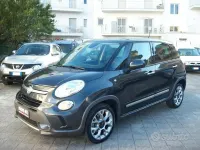 Usata Fiat 500L Trekking 105 CV (77 kW) 2014 Grigio Monovolume