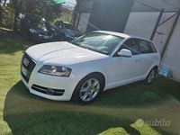 Usata Audi A3 90 CV (66 kW) 2012 Bianco Utilitaria