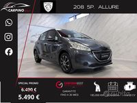 Usata Peugeot 208 Allure 68 CV (50 kW) 2014 Grigio Utilitaria