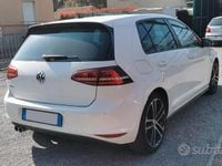 Usata VW Golf VII GTD 185 CV (136 kW) 2017 Bianco Berlina