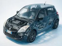 Usata Suzuki Swift 94 CV (69 kW) 2010 Nero Utilitaria