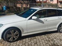 Usata Mercedes C220 170 CV (125 kW) 2013 Bianco Station wagon