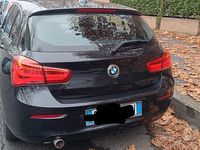 Usata BMW 116 Advantage 116 CV (85 kW) 2017 Nero Utilitaria
