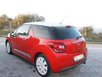Usata Citroën DS3 90 CV (66 kW) 2010 Rosso Utilitaria