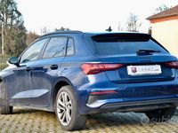 Usata Audi A3 Advanced Plus 116 CV (85 kW) 2022 Blu Berlina