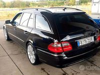 Usata Mercedes E220 Avantgarde 170 CV (125 kW) 2009 Nero Station wagon