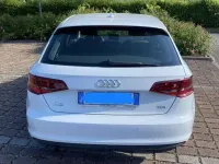 Usata Audi A3 Ambition 105 CV (77 kW) 2014 Bianco Berlina