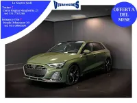 Nuova Audi A3 S-Line 150 CV (110 kW) 2025 Verde Berlina