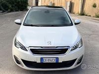 Usata Peugeot 308 GT-line 2015 Bianco Station wagon