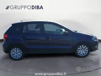 Usata VW Polo Trendline 75 CV (55 kW) 2014 Blu Berlina