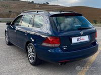 Usata VW Golf VI Highline 122 CV (89 kW) 2010 Blu Utilitaria