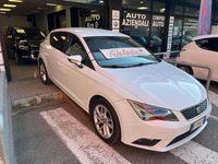 Usata Seat Leon SC Style 105 CV (77 kW) 2013 Bianco Utilitaria