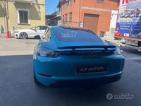 Usata Porsche 718 Cayman T 300 CV (220 kW) 2019 Blu Coupé