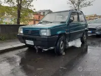 Usata Fiat Panda 4x4 Club 50 CV (36 kW) 1993 Verde Utilitaria