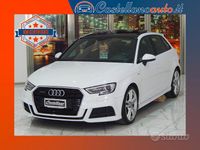 Usata Audi A3 S-Line 184 CV (135 kW) 2016 Bianco Berlina