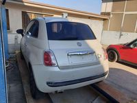 Usata Fiat 500 Sport 101 CV (74 kW) 2009 Bianco Cabrio