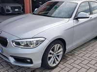 Usata BMW 116 Advantage 116 CV (85 kW) 2018 Argento Utilitaria
