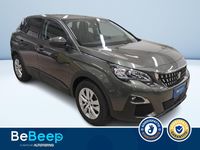 Usata Peugeot 3008 Active 131 CV (96 kW) 2020 Grigio scuro metallizzato SUV
