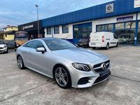 Usata Mercedes E220 Premium 194 CV (142 kW) 2017 Argento Coupé