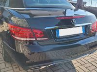 Usata Mercedes E220 170 CV (125 kW) 2014 Nero Cabrio