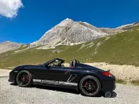 Usata Porsche Boxster Spyder 320 CV (235 kW) 2011 Nero Cabrio