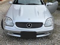 Usata Mercedes SLK200 136 CV (100 kW) 2001 Grigio Cabrio