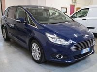 Usata Ford S-MAX Titanium 150 CV (110 kW) 2016 Blu/azzurro Monovolume